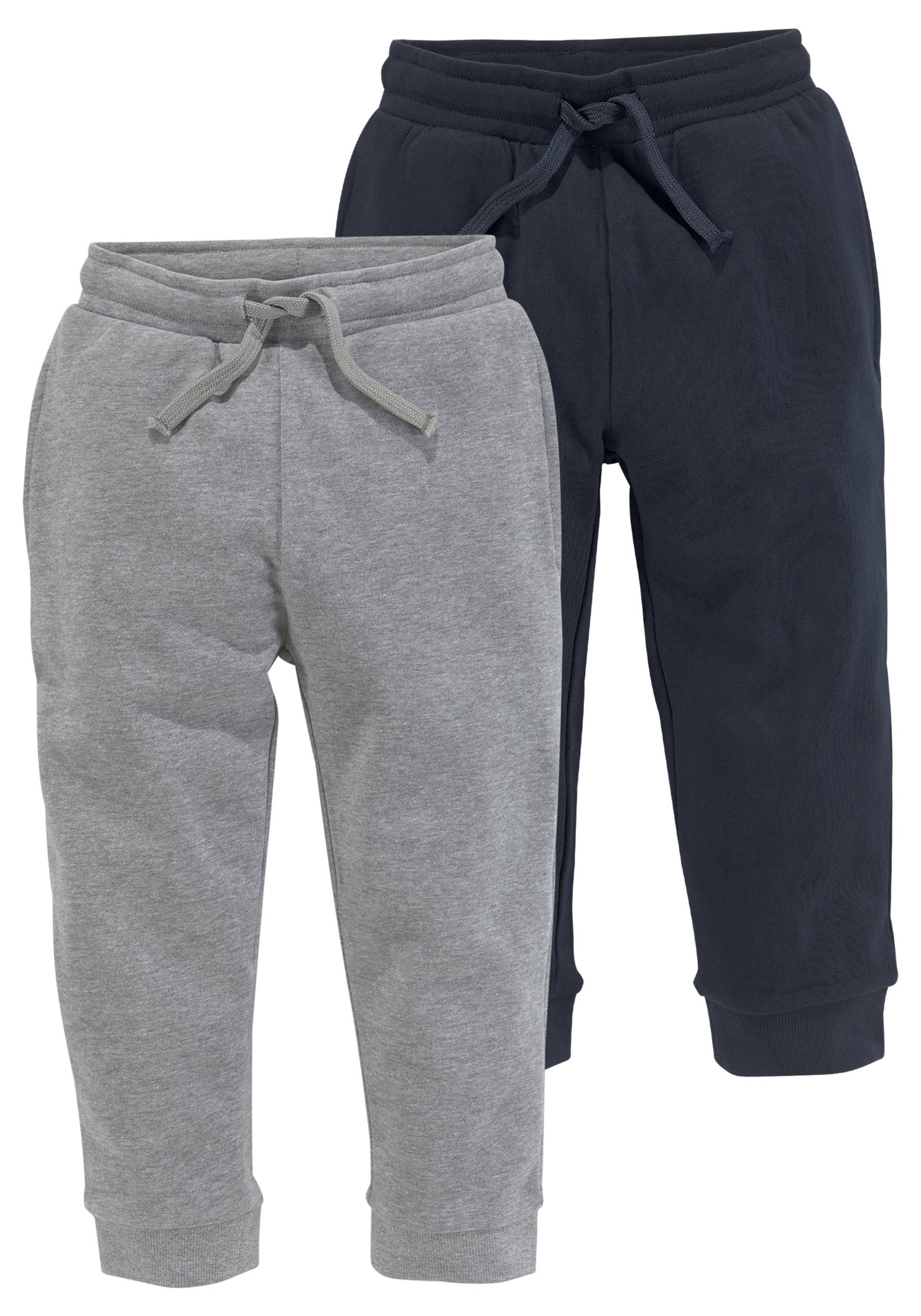 KIDSWORLD Sweathose »2er Pack Jogginghosen«, (Packung, 2 tlg.), immer eine passende Hose dabei von KIDSWORLD