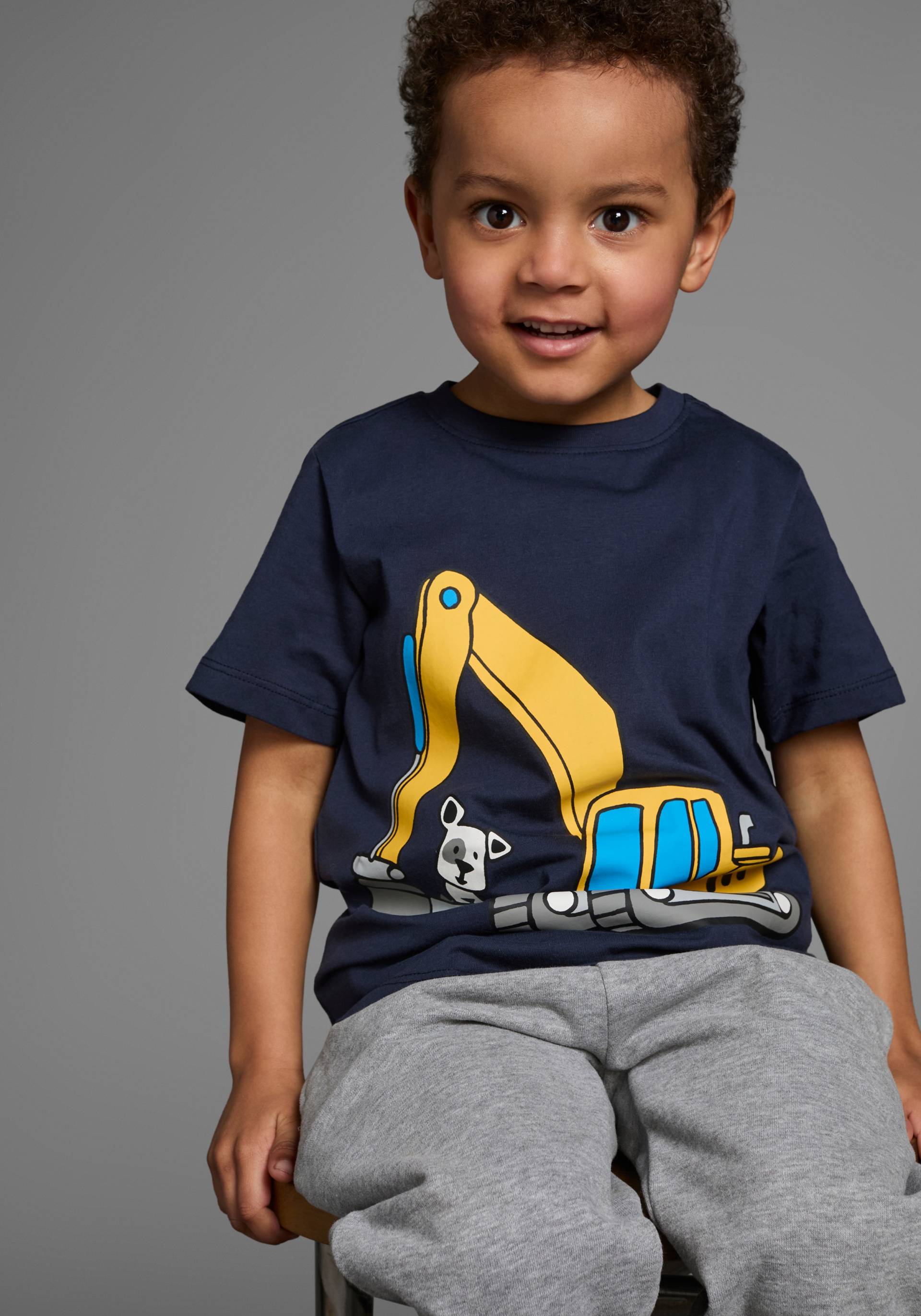 KIDSWORLD T-Shirt, mit Bagger von KIDSWORLD