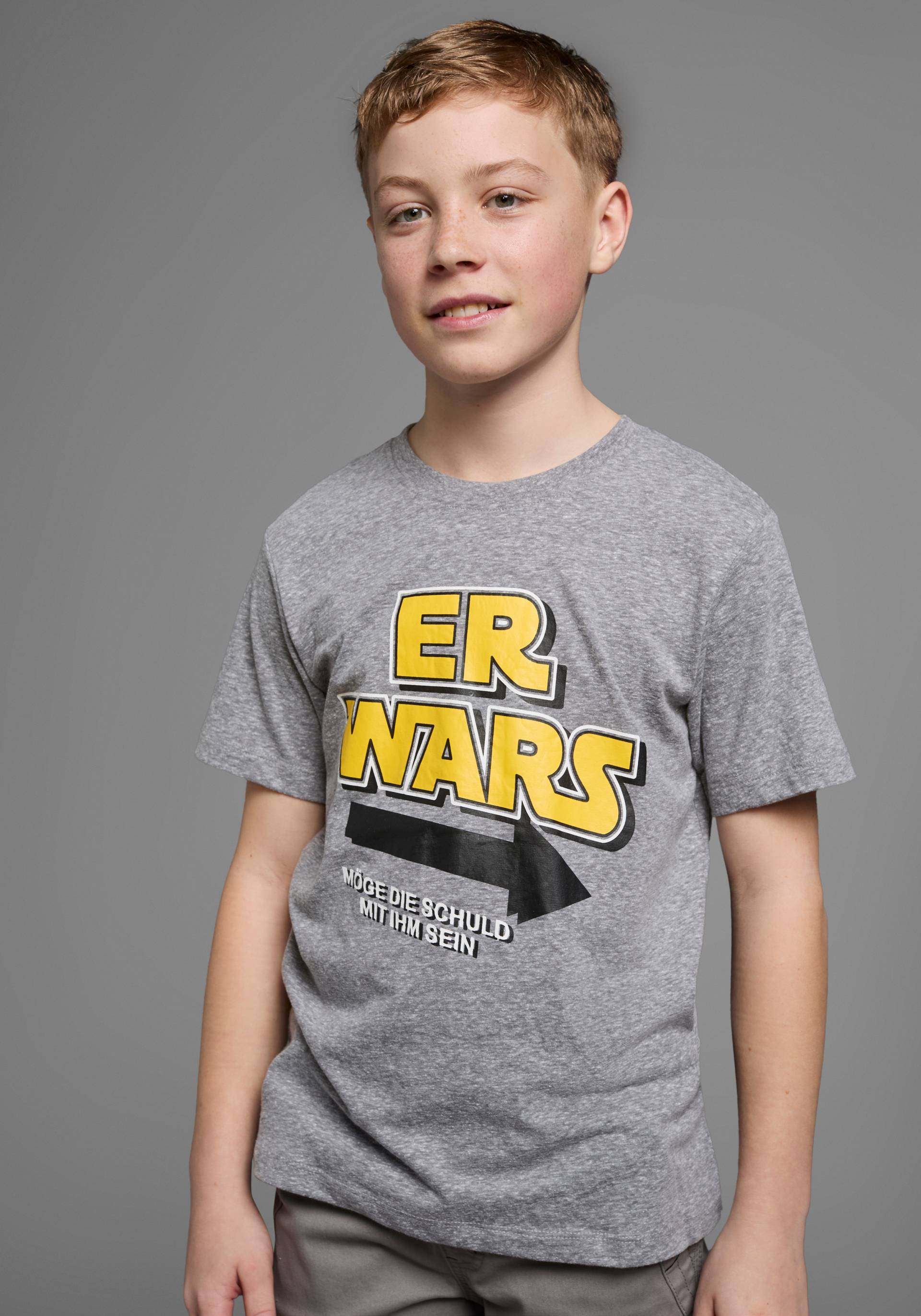 KIDSWORLD T-Shirt »ER WARS«, Spruch von KIDSWORLD