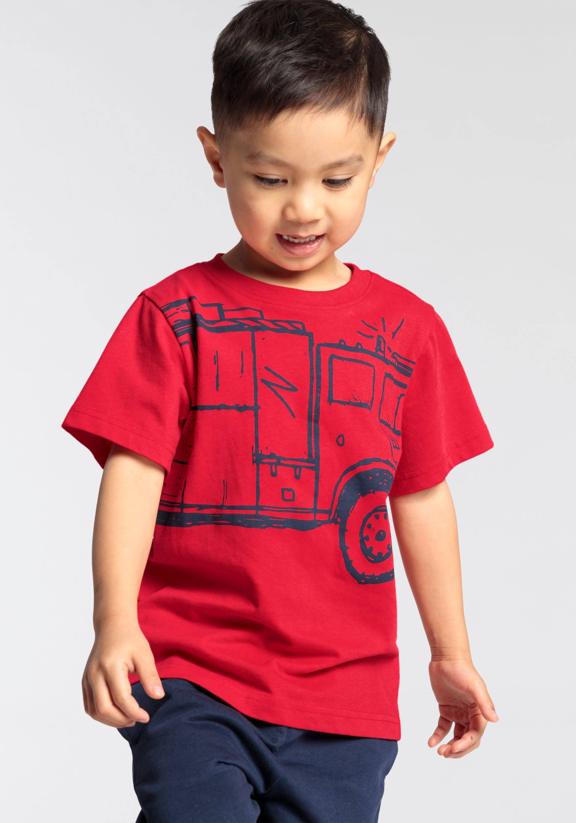 KIDSWORLD T-Shirt »FEUERWEHR«, Druck für kleine Jungen von KIDSWORLD