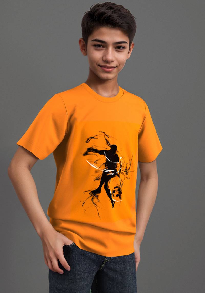 KIDSWORLD T-Shirt »FOOTBALL«, cooler Fussballer-Print von KIDSWORLD