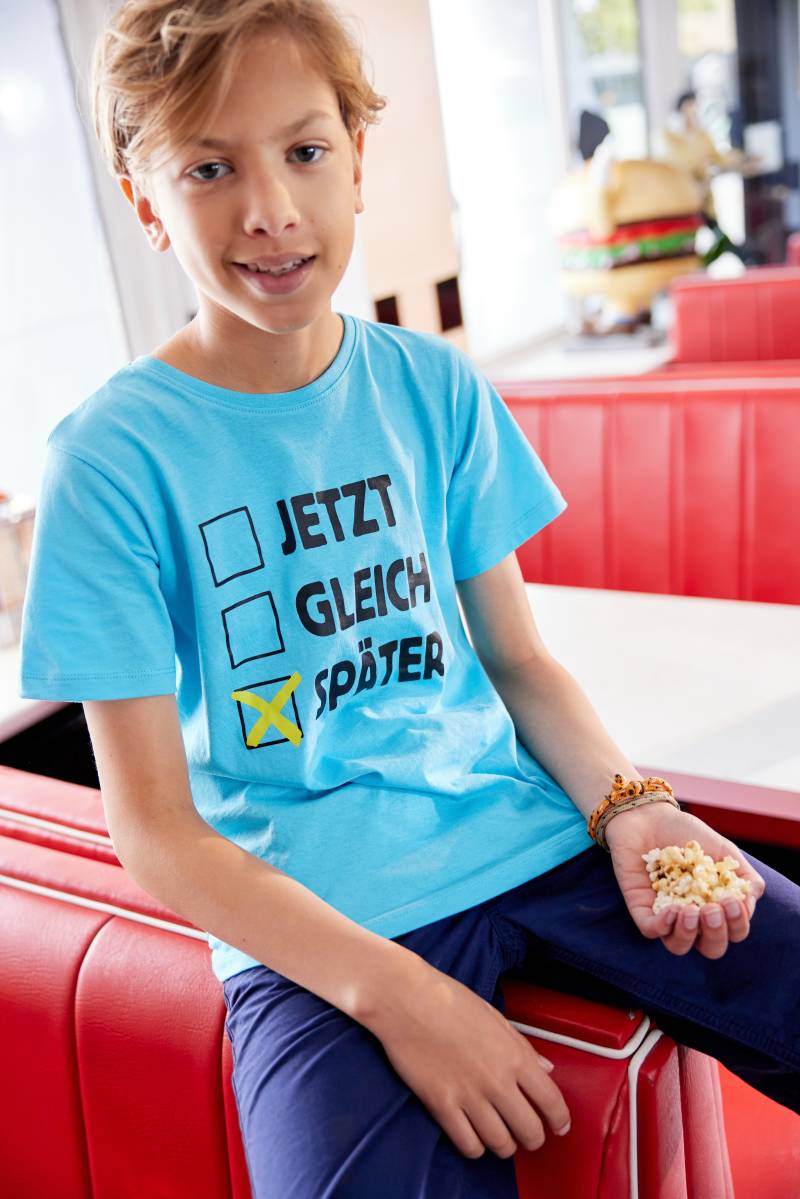 KIDSWORLD T-Shirt »SPÄTER« von KIDSWORLD