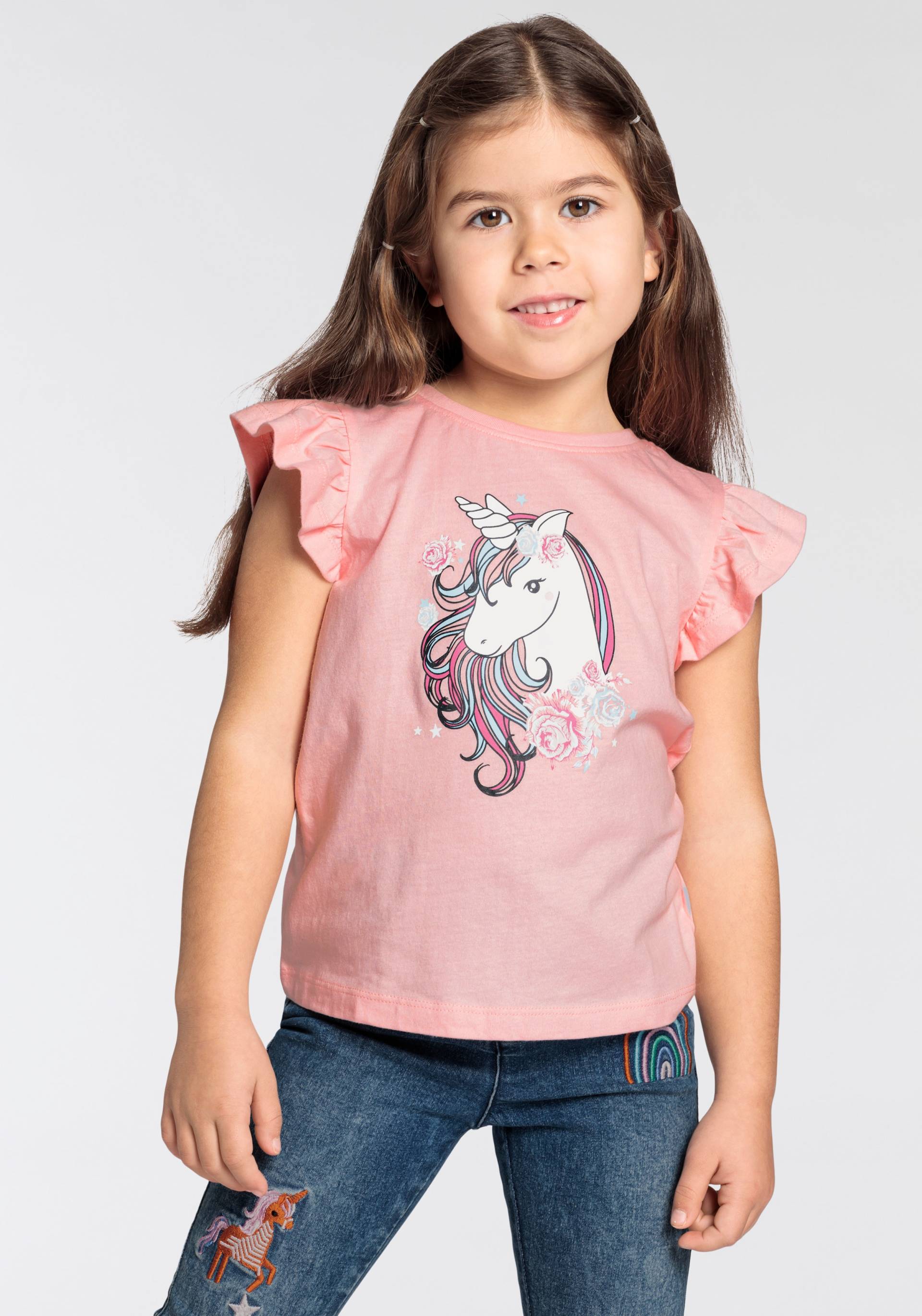 KIDSWORLD T-Shirt »mit Einhorn-Druck« von KIDSWORLD