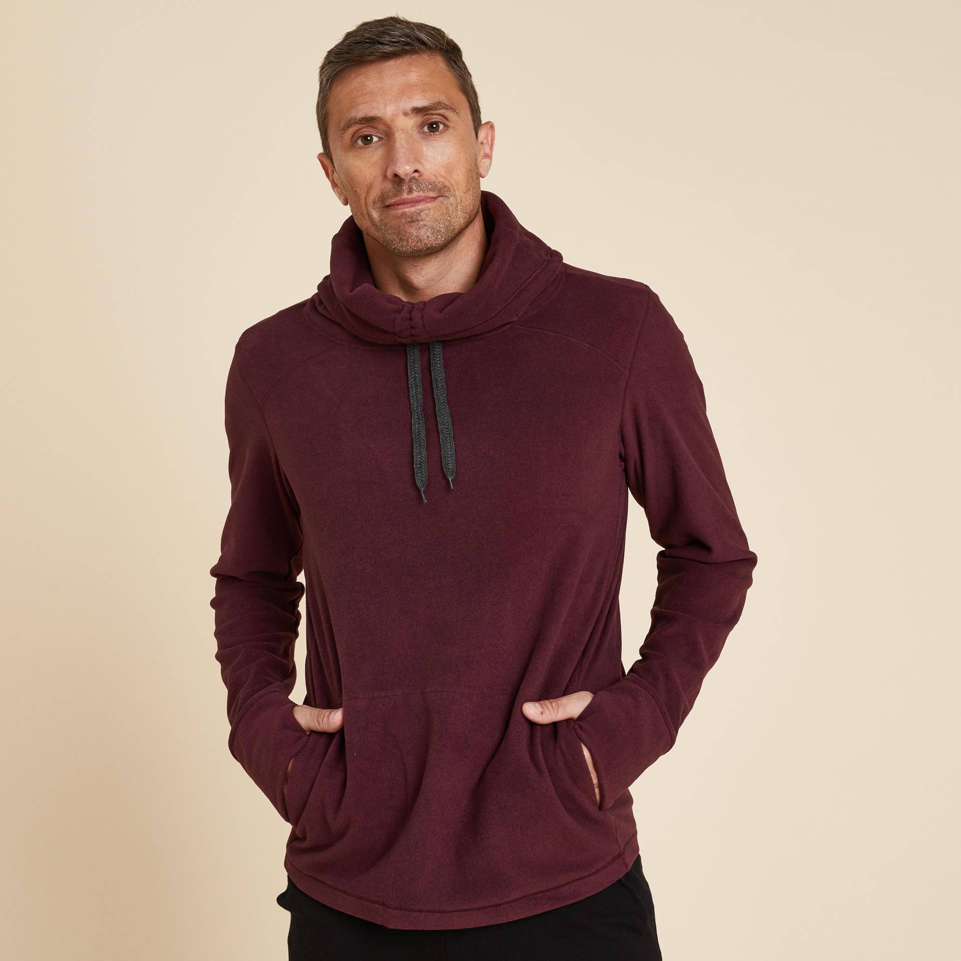 Fleece - Warmfit Herren Violett Bedruckt XS von KIMJALY