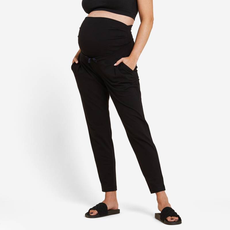 Sporthose - W Pregn Damen Schwarz Leicht XL von KIMJALY