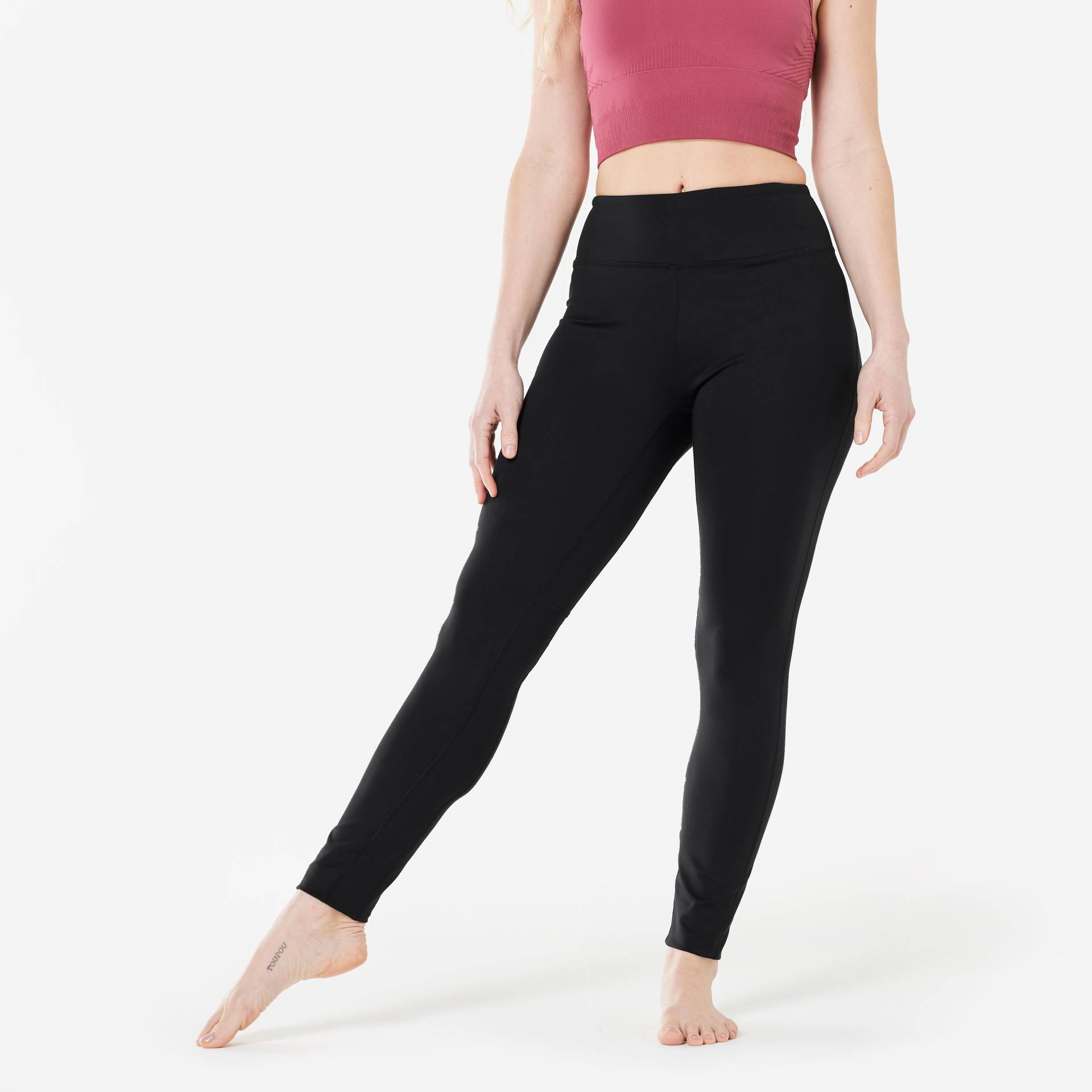 KIMJALY - Leggings PREMIUM, für Damen, Charcoal Black, Größe L von KIMJALY