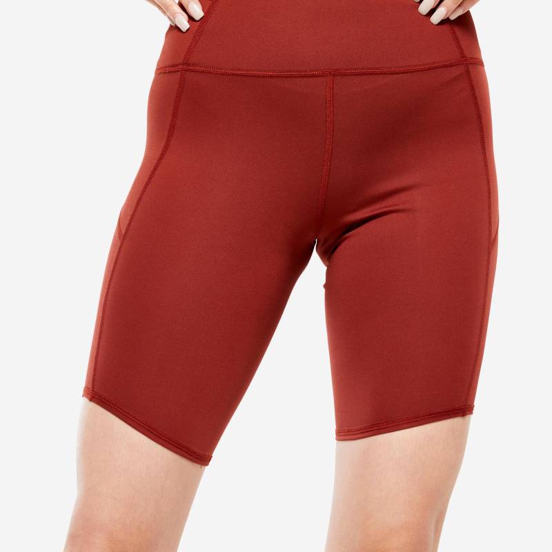 Shorts - Cardio Damen Bordeaux M von KIMJALY