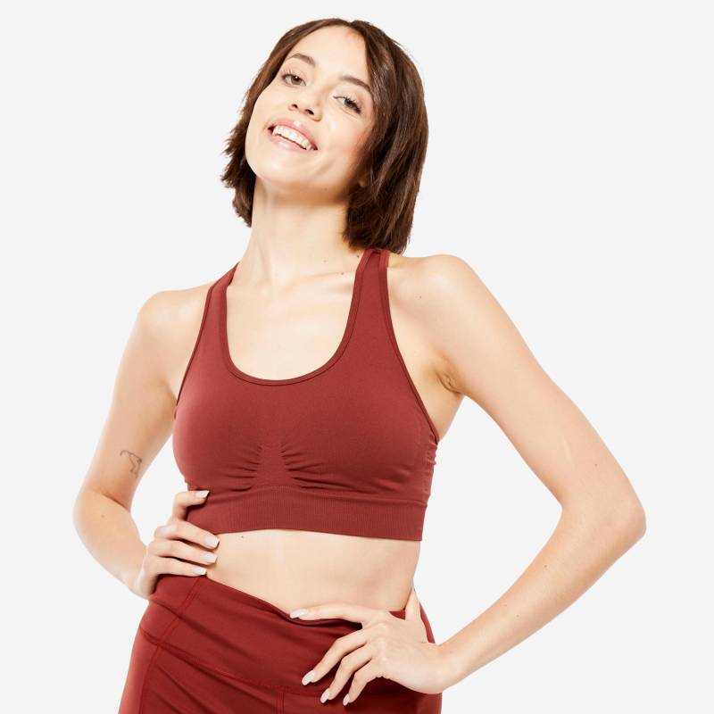 KIMJALY - Sport-BH CARDIO, für Damen, Rot Bunt, Größe XS von KIMJALY