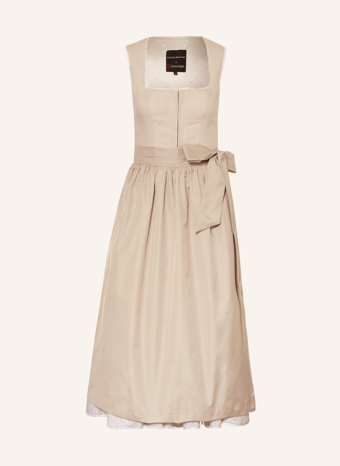 Kinga Mathe Dirndl Conny Aus Leinen beige Kinga Mathe Dirndl Conny Aus Leinen beige von KINGA MATHE