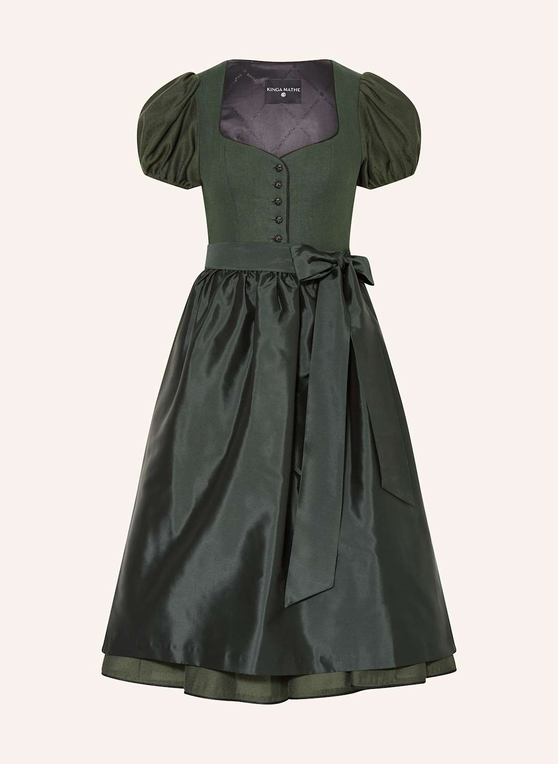 Kinga Mathe Dirndl Sanremo Mit Leinen gruen Kinga Mathe Dirndl Sanremo Mit Leinen gruen von KINGA MATHE