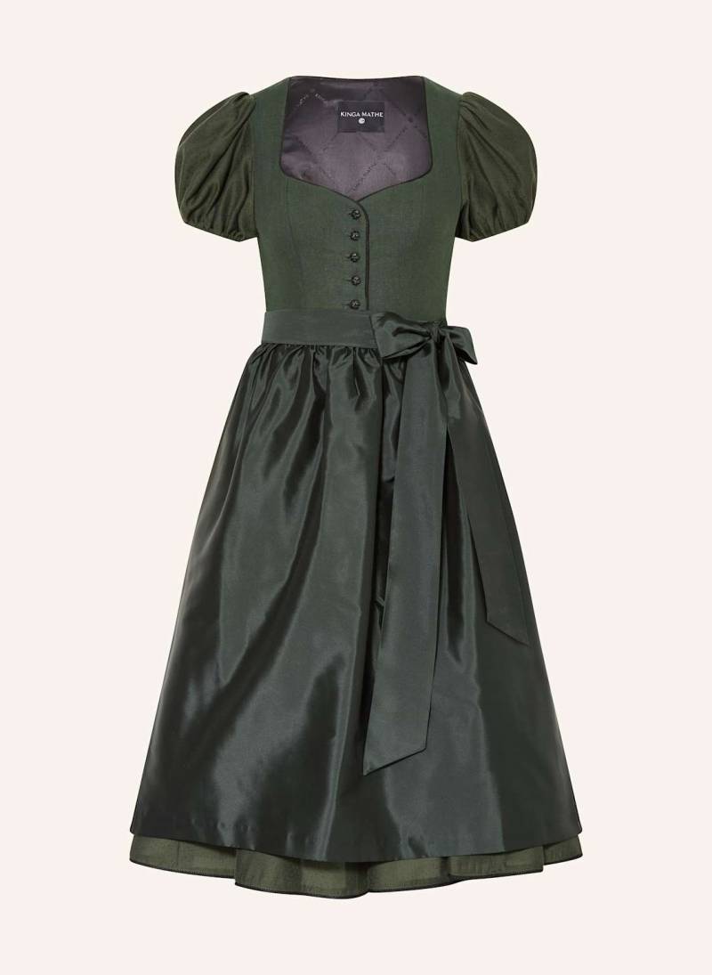 Kinga Mathe Dirndl Sanremo Mit Leinen gruen von KINGA MATHE