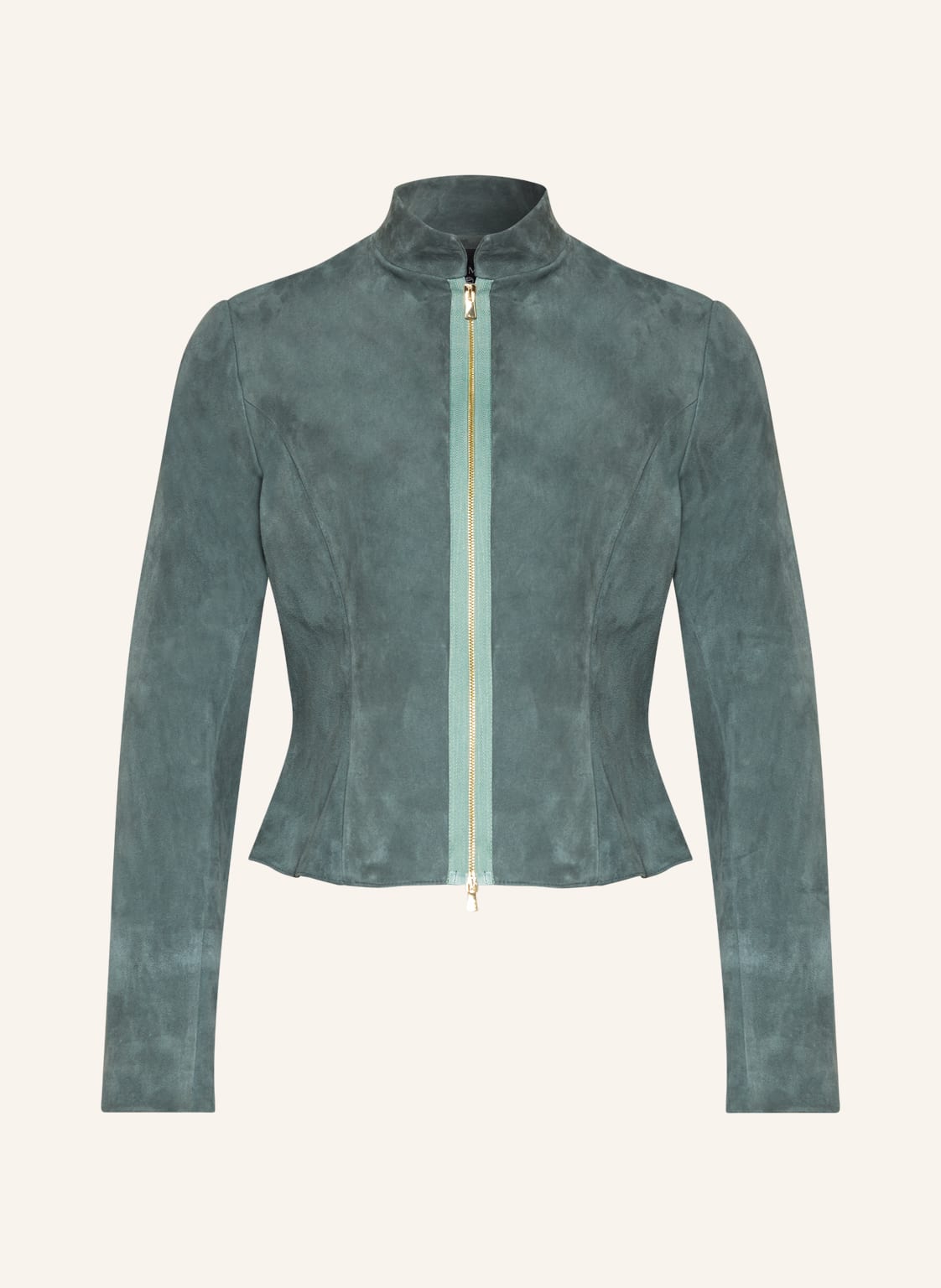 Kinga Mathe Lederjacke Sybille gruen Kinga Mathe Lederjacke Sybille gruen von KINGA MATHE