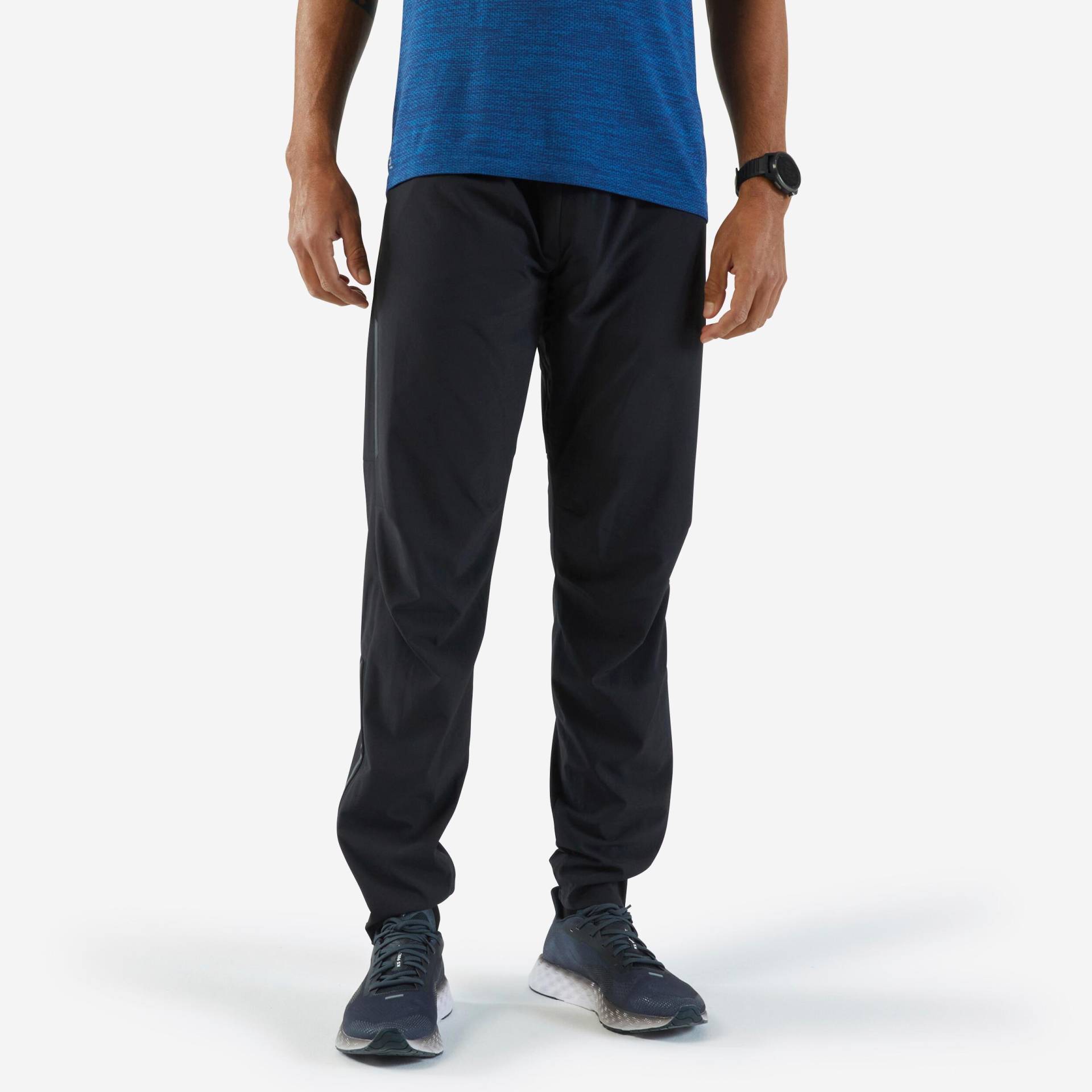 KIPRUN - Sporthose COMFORT, für Herren, Charcoal Black, Größe M von KIPRUN