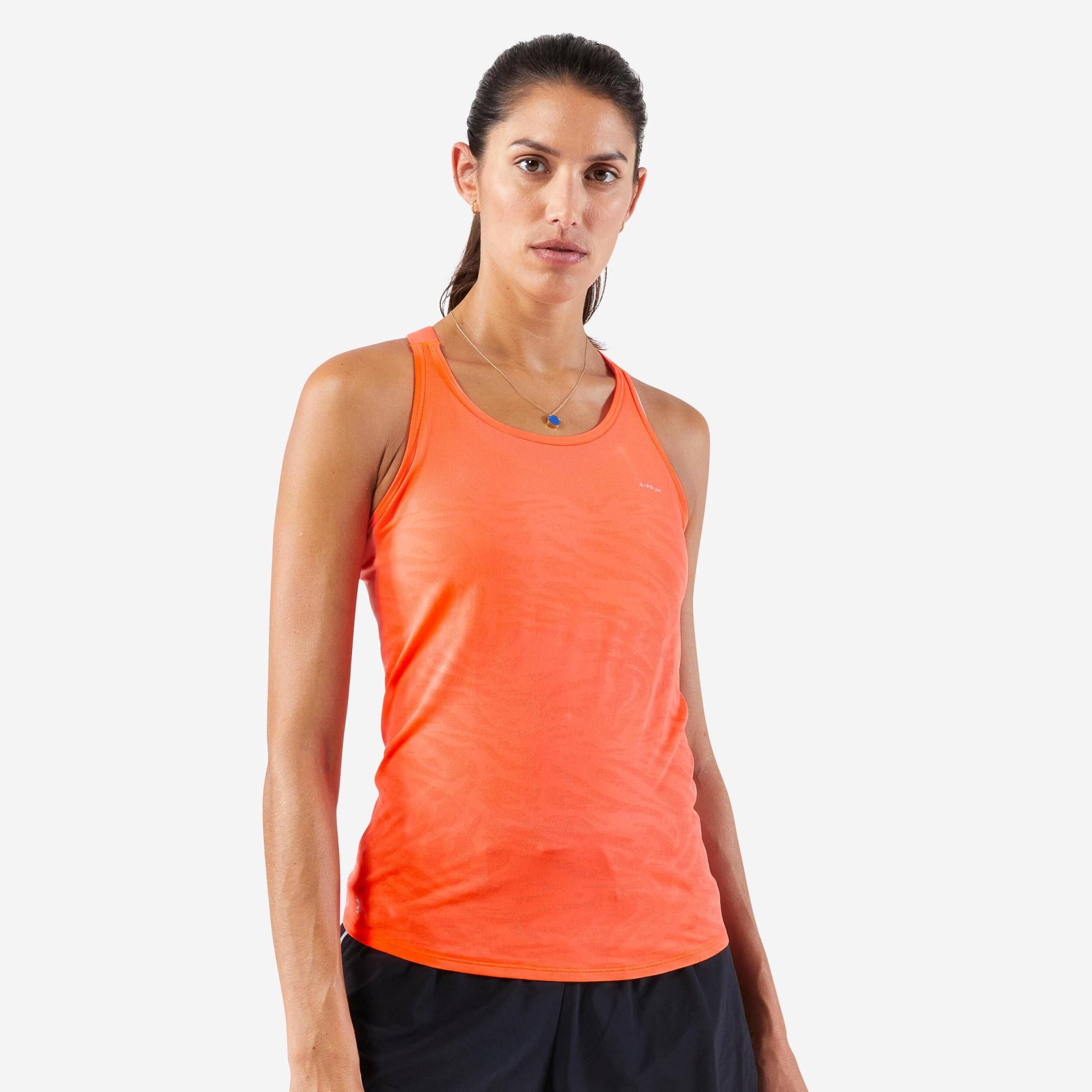 Tanktop - Care Damen Mandarine XS von KIPRUN