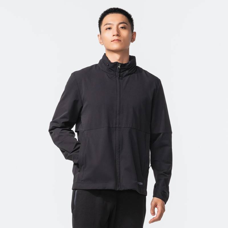 Windjacke - Run 500 Herren Schwarz Leicht 52/2XL von KIPRUN