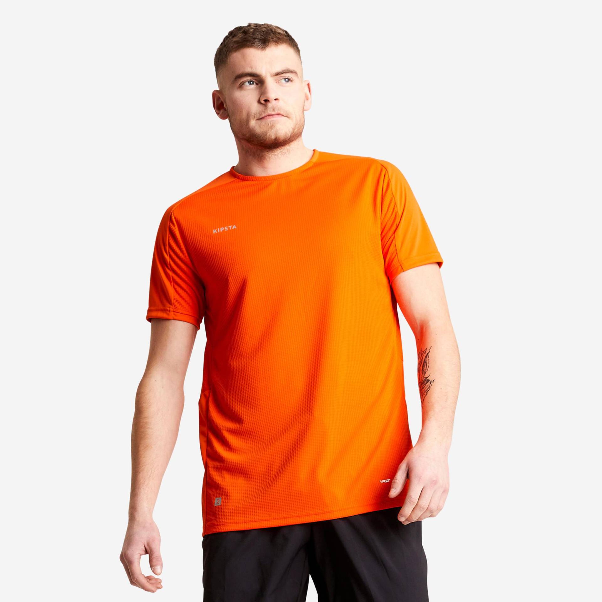 KIPSTA - Kurzarmtrikot VIRALTO, für Herren, Apricot, Größe L von KIPSTA