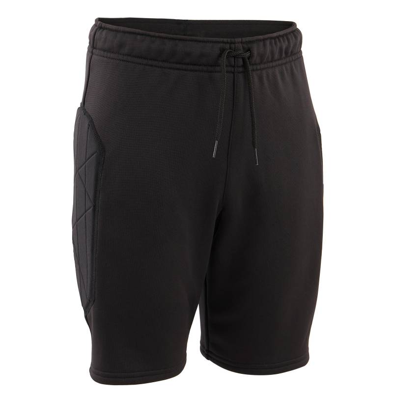 Shorts - F100 Mädchen Schwarz Leicht 10-12A von KIPSTA