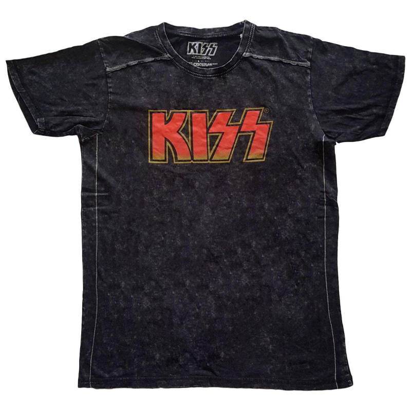 KISS - Classic TShirt Logo, für Damen, Schwarz, Größe L von KISS