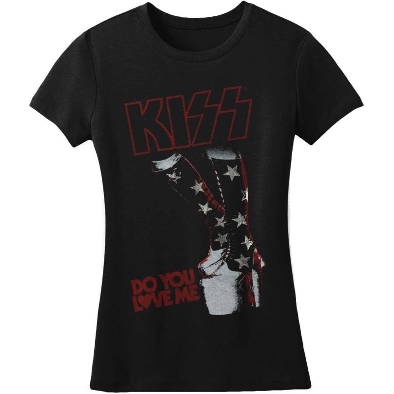 KISS - Do You Love Me TShirt, für Damen, Schwarz, Größe L von KISS