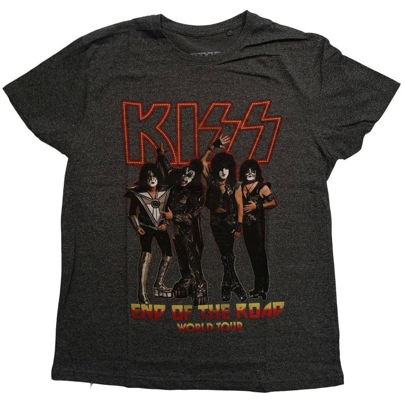 End Of The Road Tour Tshirt Damen Braun XS von KISS