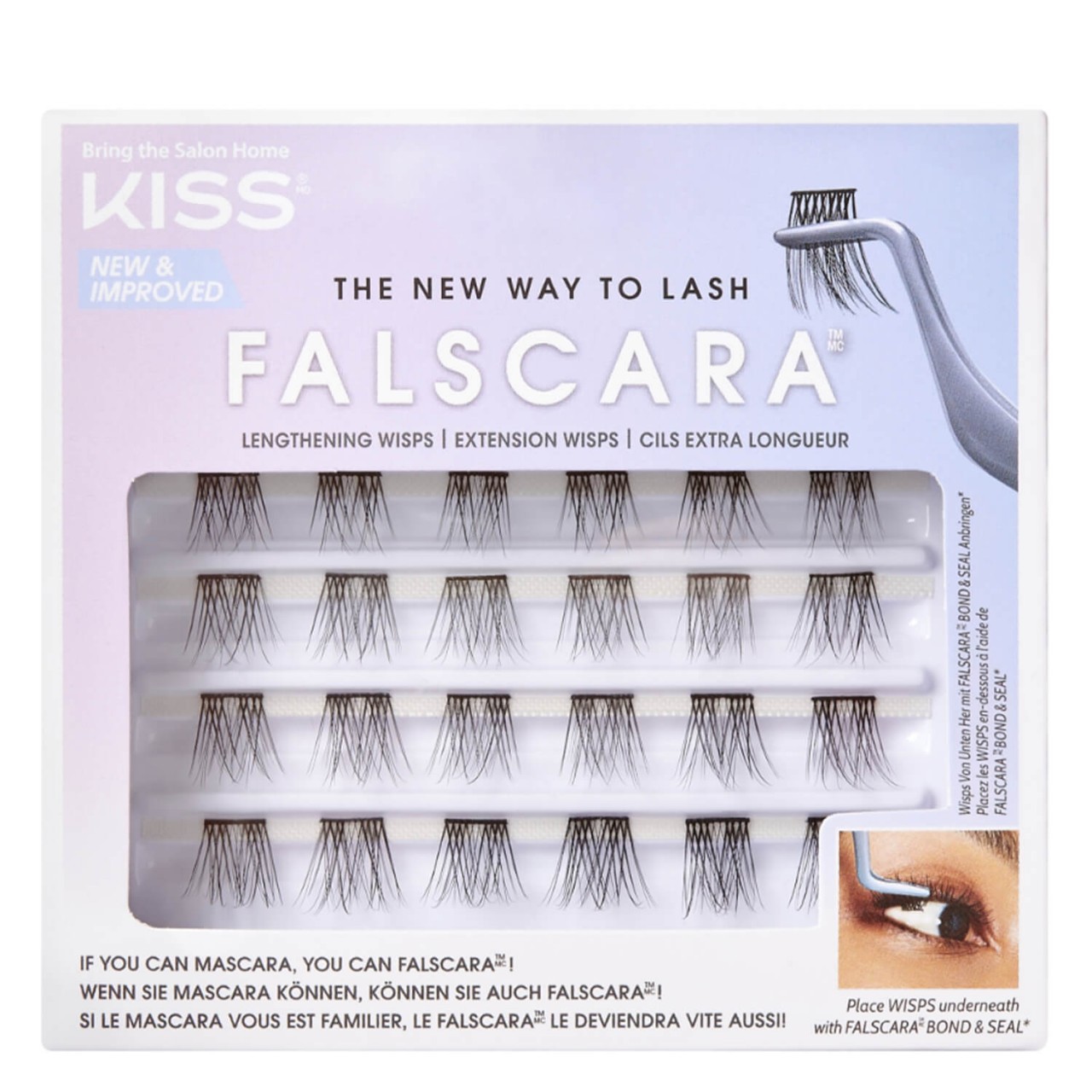 KISS Lashes - Falscara Eyelash Wisp Multi 01 von KISS