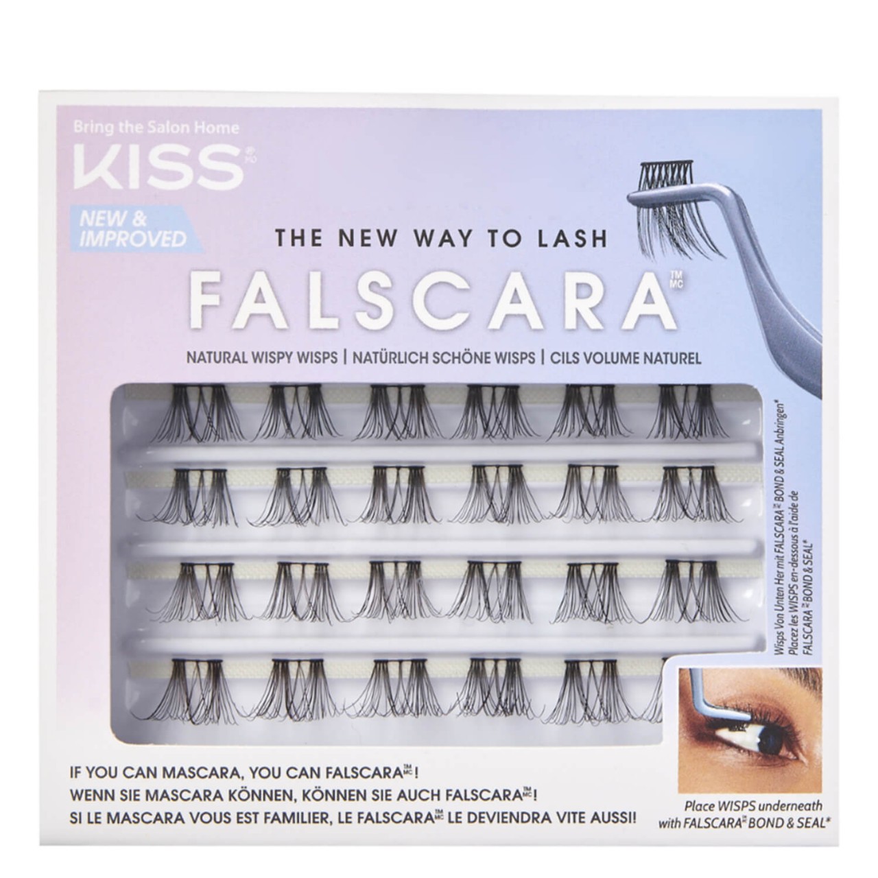 KISS Lashes - Falscara Eyelash Wisp Multi 02 von KISS