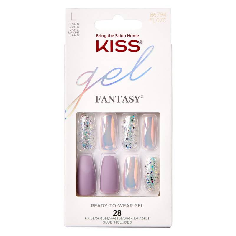 KISS Nails - Gel Fantasy Nails Rainbow Rings von KISS