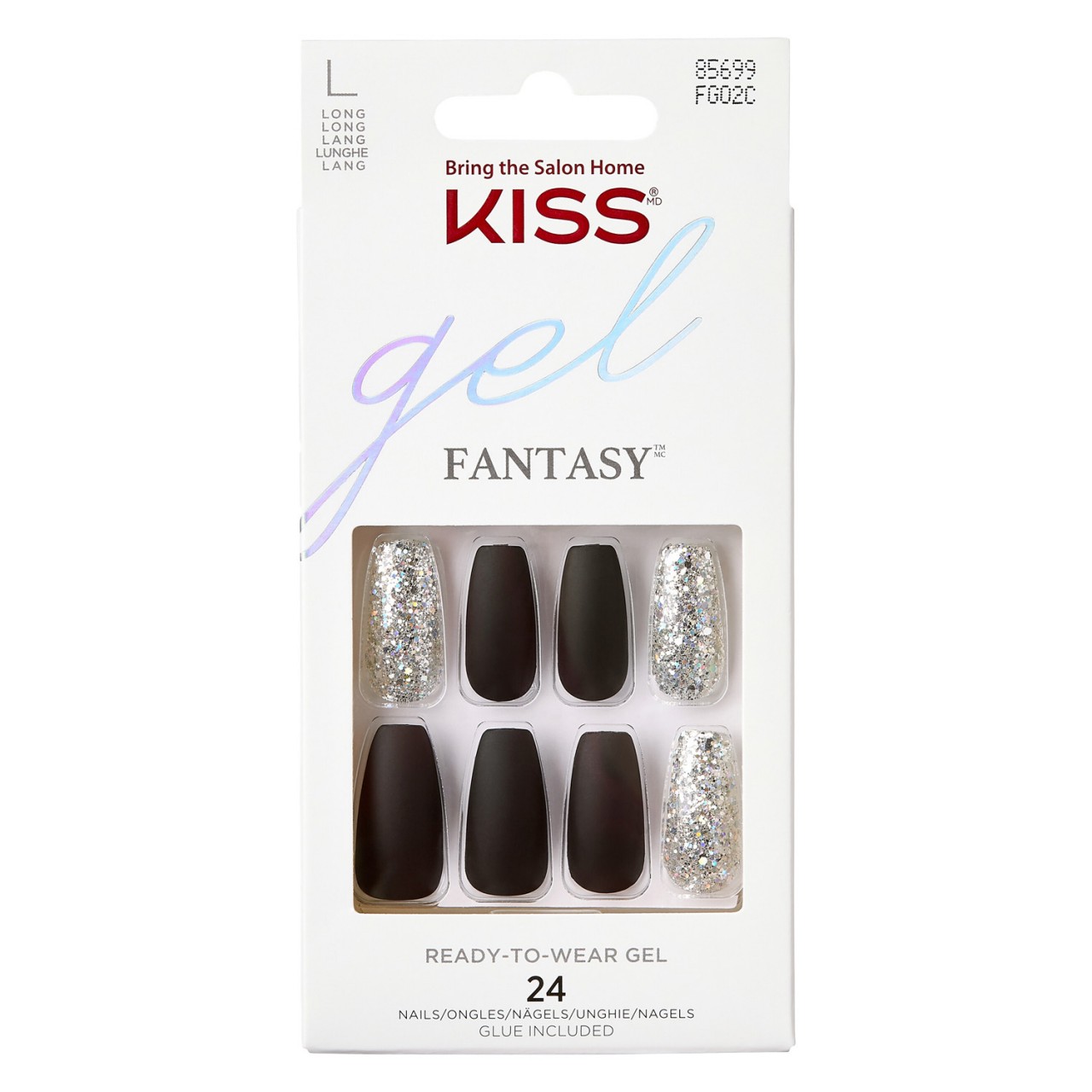 KISS Nails - Gel Fantasy Nails a Whole new World von KISS