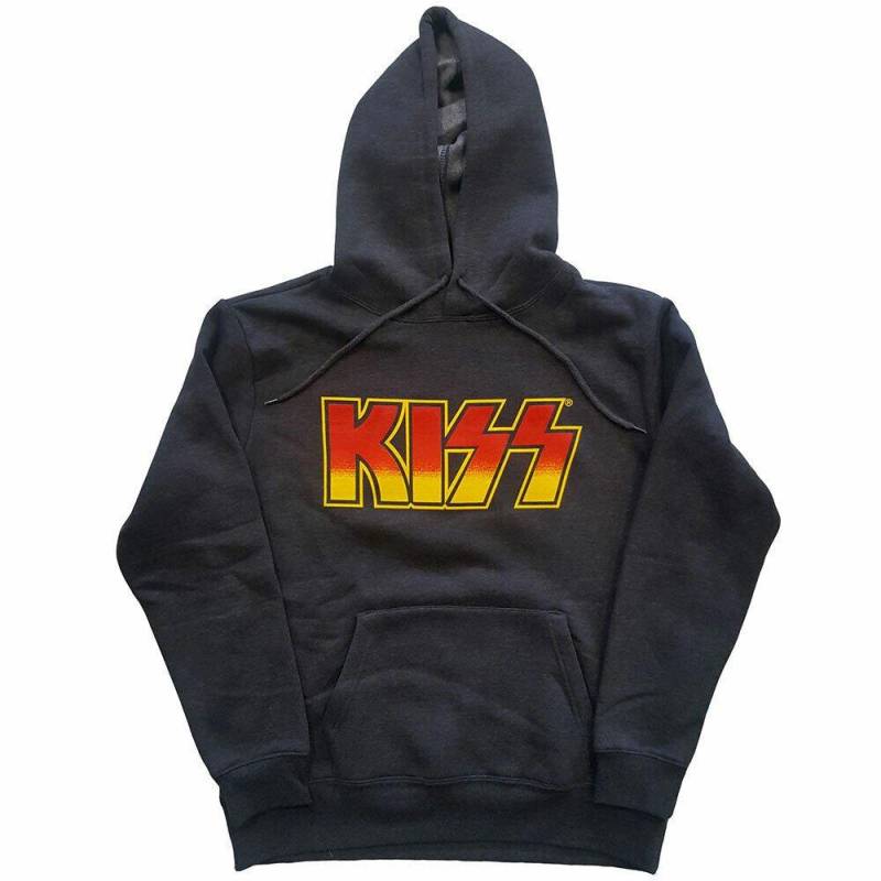 Kapuzenpullover Herren Schwarz M von KISS