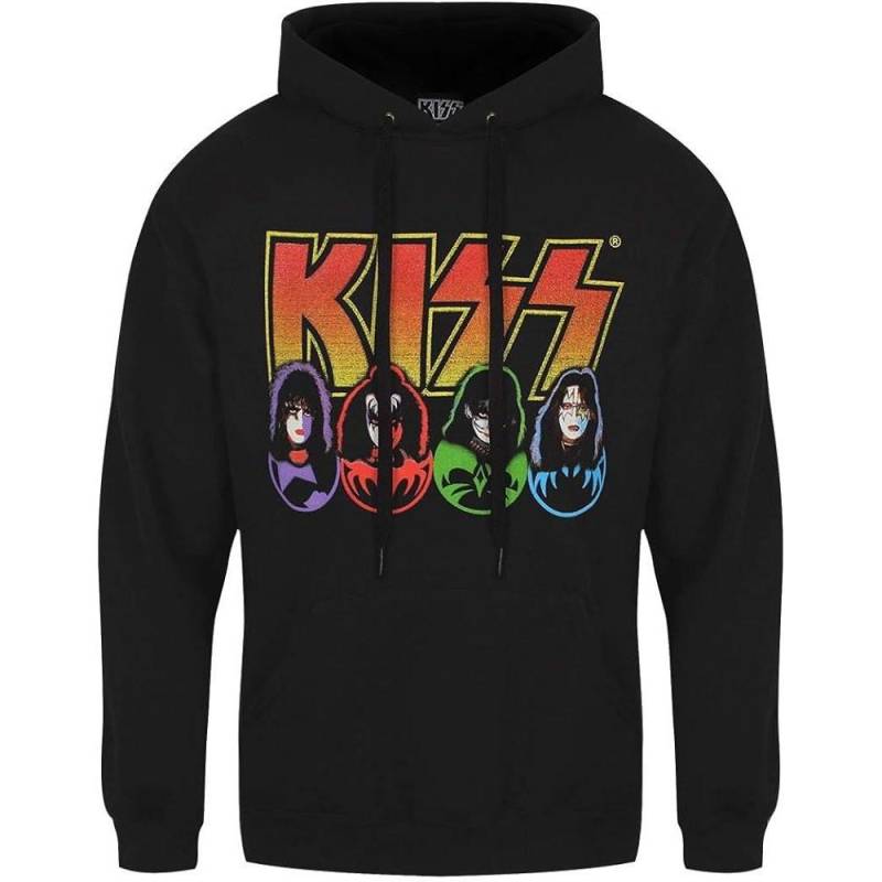 Kapuzenpullover Herren Schwarz M von KISS