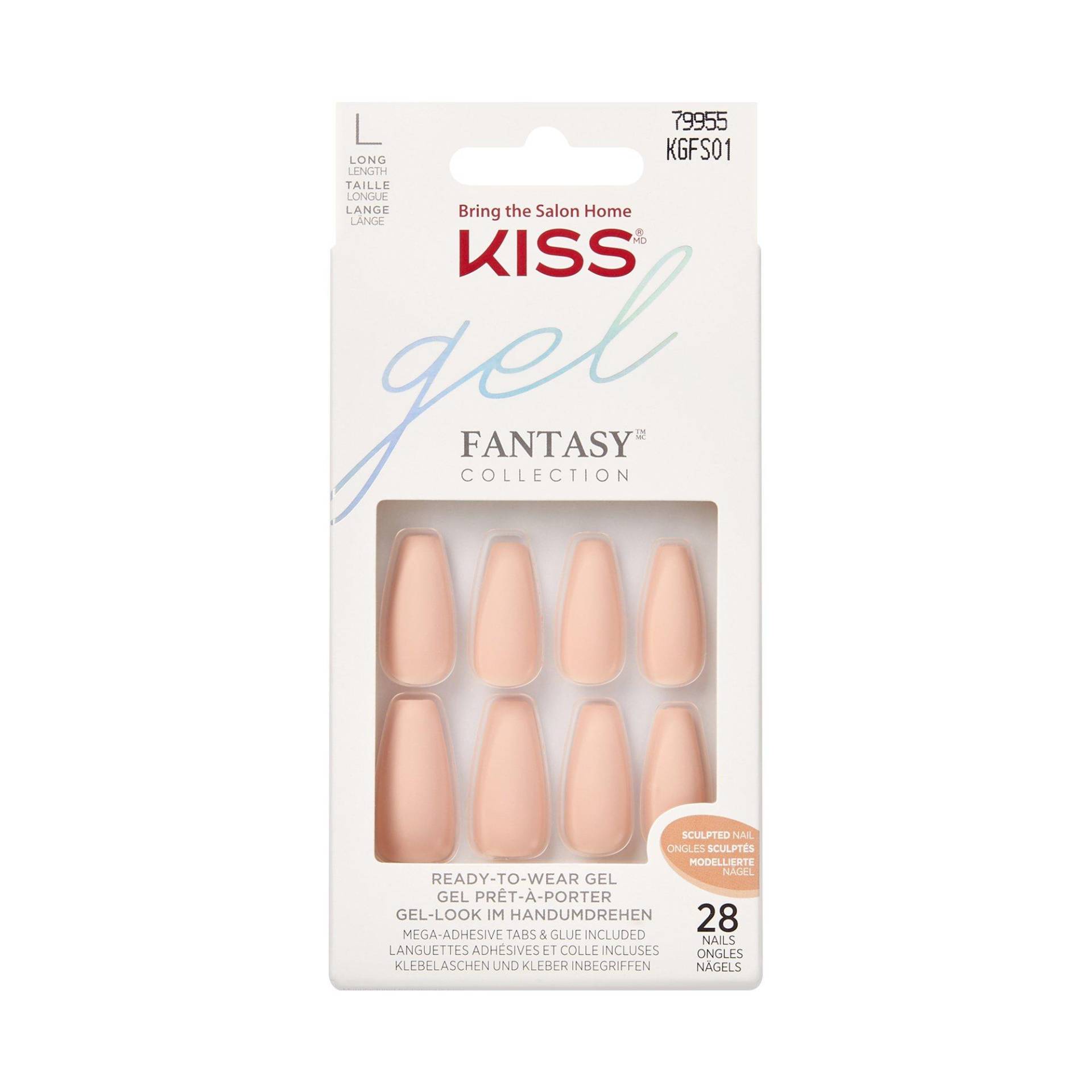 Ks Gel Sculp Nails 4 Damen Zweifarbig 28STK von KISS