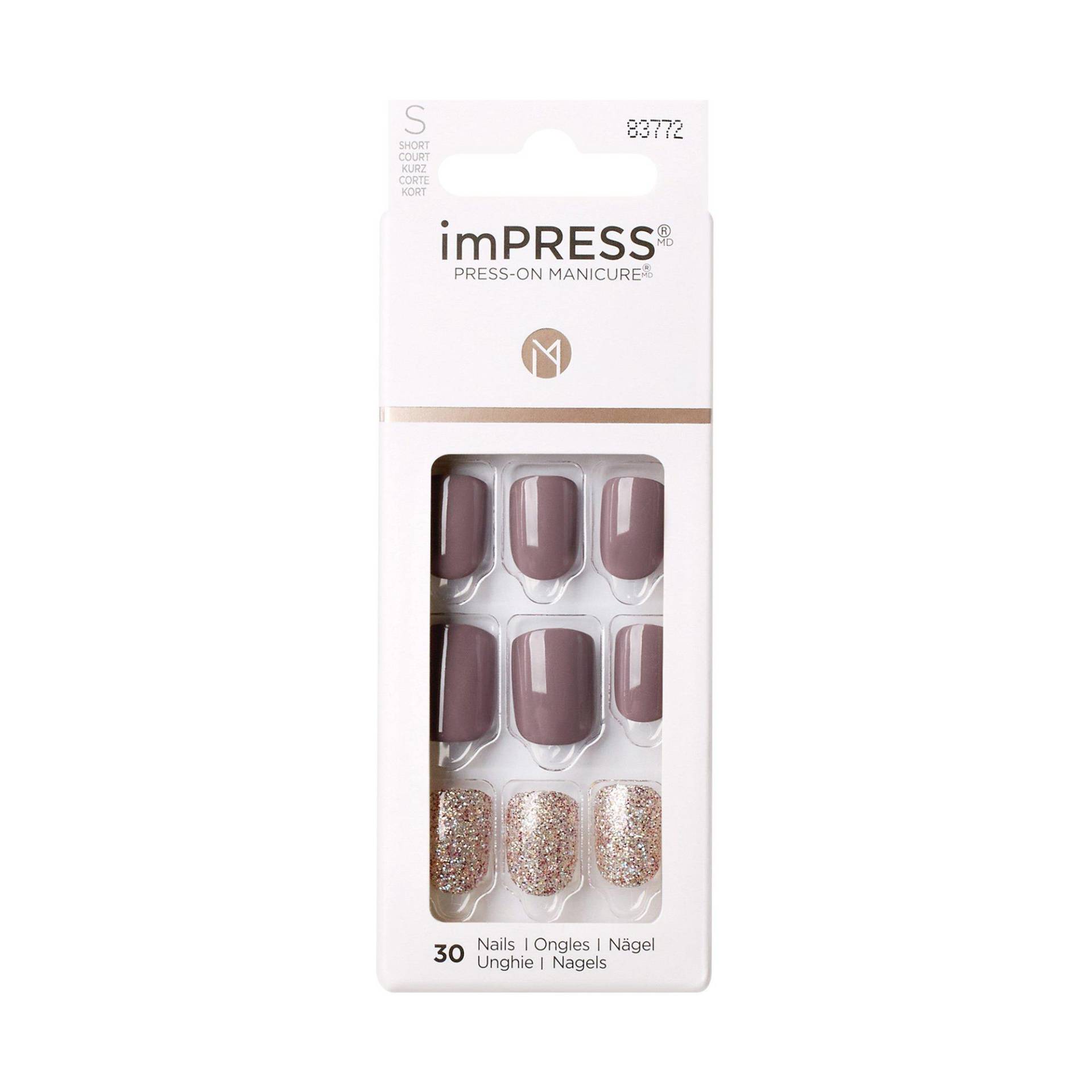 Ks Impress Nails Damen Zweifarbig Set von KISS