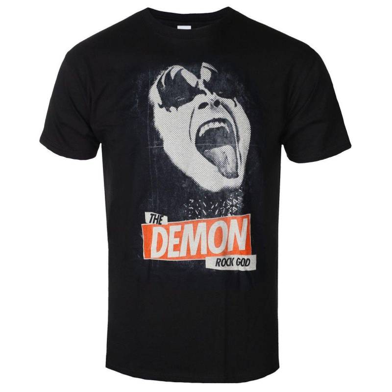 KISS - The Demon Rock TShirt, für Damen, Schwarz, Größe M von KISS