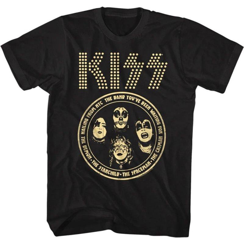 KISS - TShirt, für Damen, Schwarz, Größe L von KISS