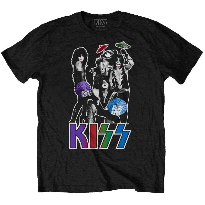 Tshirt Damen Schwarz M von KISS