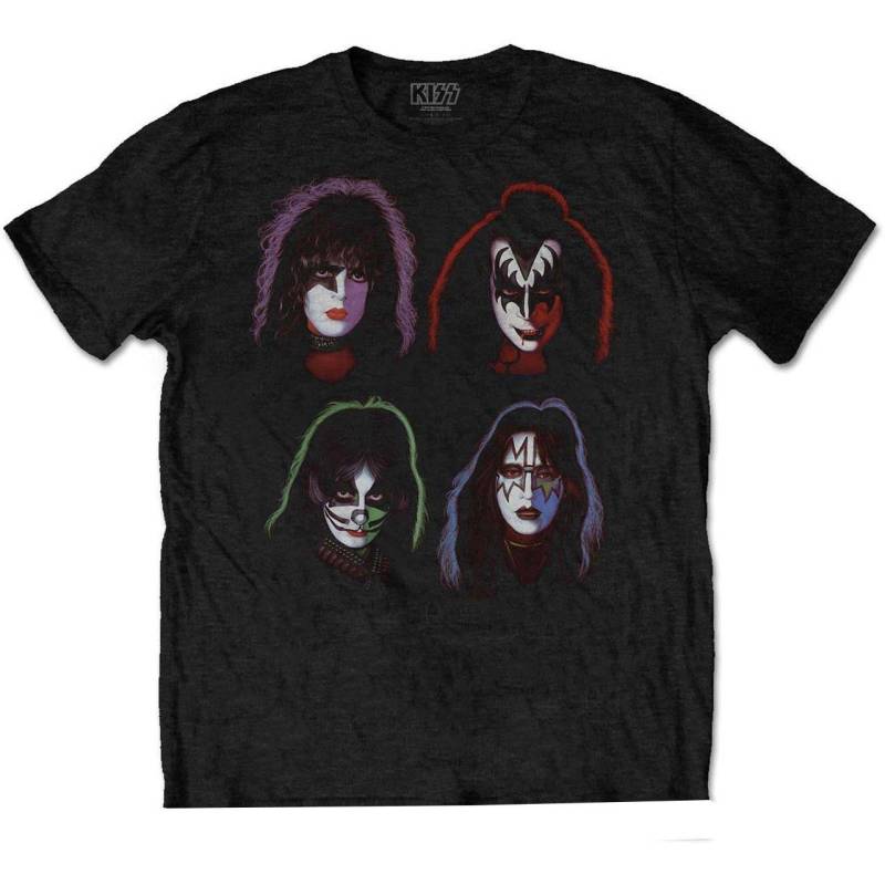 Tshirt Damen Schwarz S von KISS