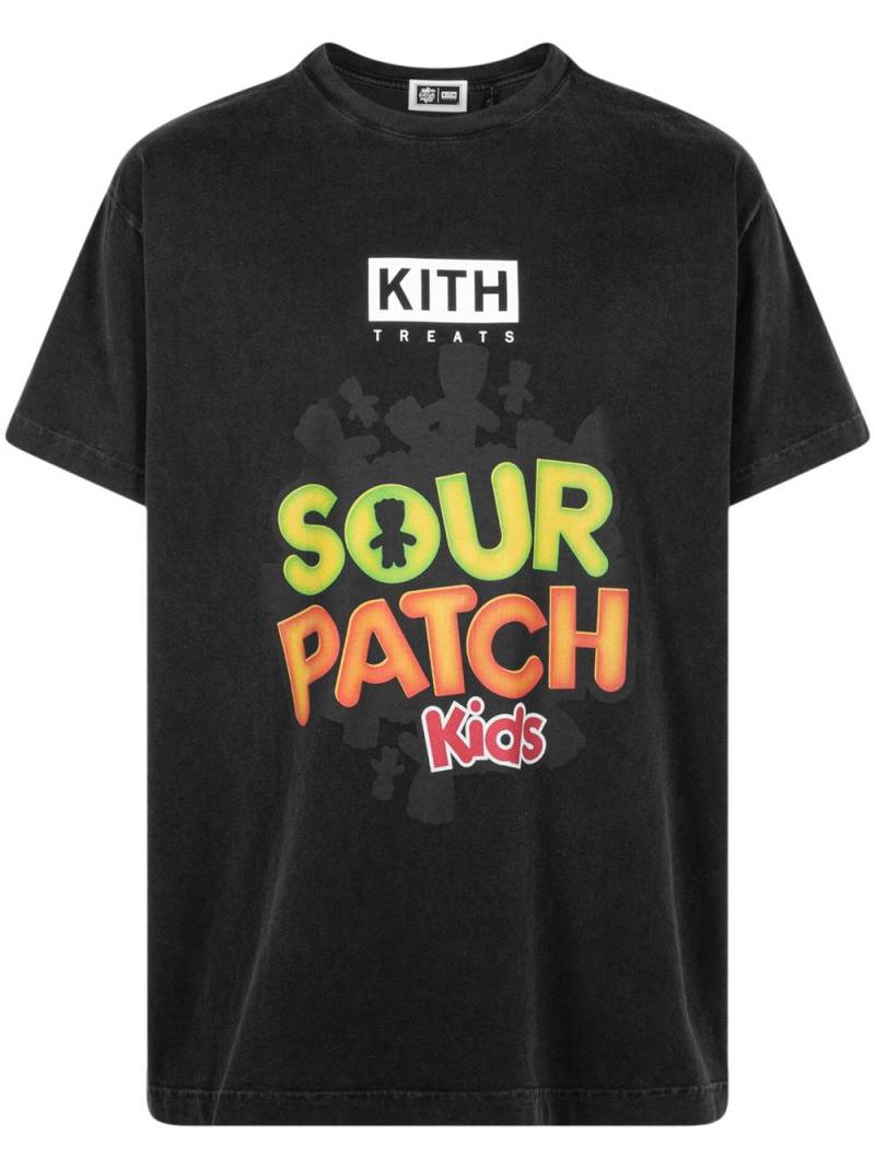 KITH Treats for SOUR PATCH KIDS® Vintage T-shirt - Black von KITH