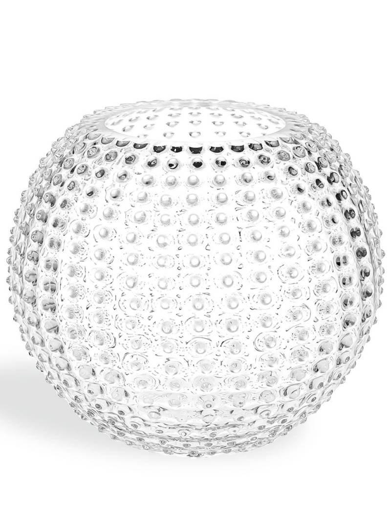 KLIMCHI Hobnail crystal vase - White von KLIMCHI