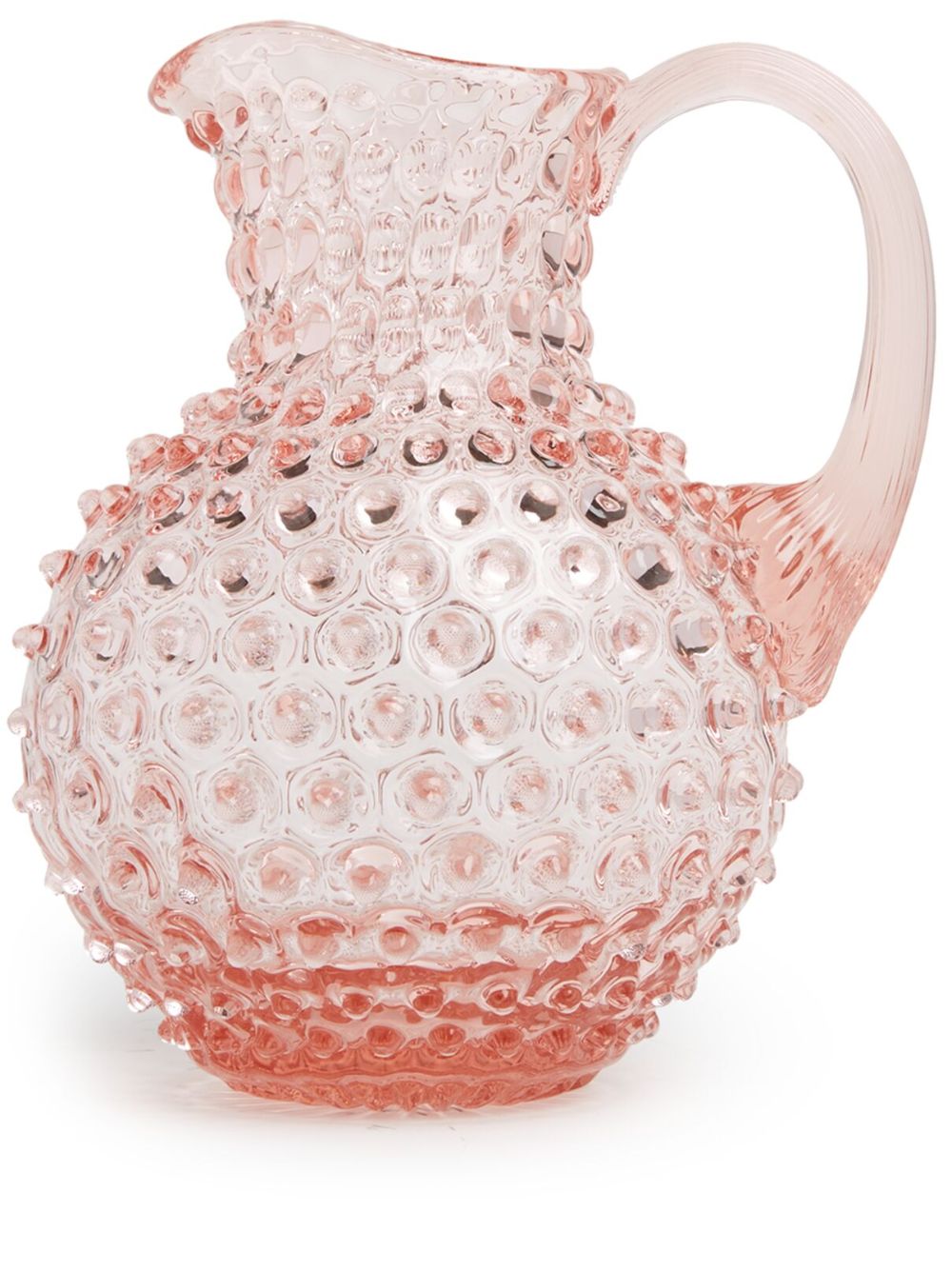 KLIMCHI Hobnail glass jug - Pink von KLIMCHI