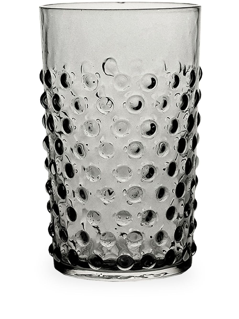 KLIMCHI Hobnail textured-finish tumblers (set of 6) - Grey von KLIMCHI