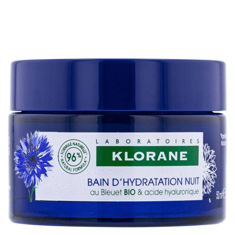 KLORANE Skincare - Bleuet BIO Nacht-Feuchtigkeitspflege von KLORANE