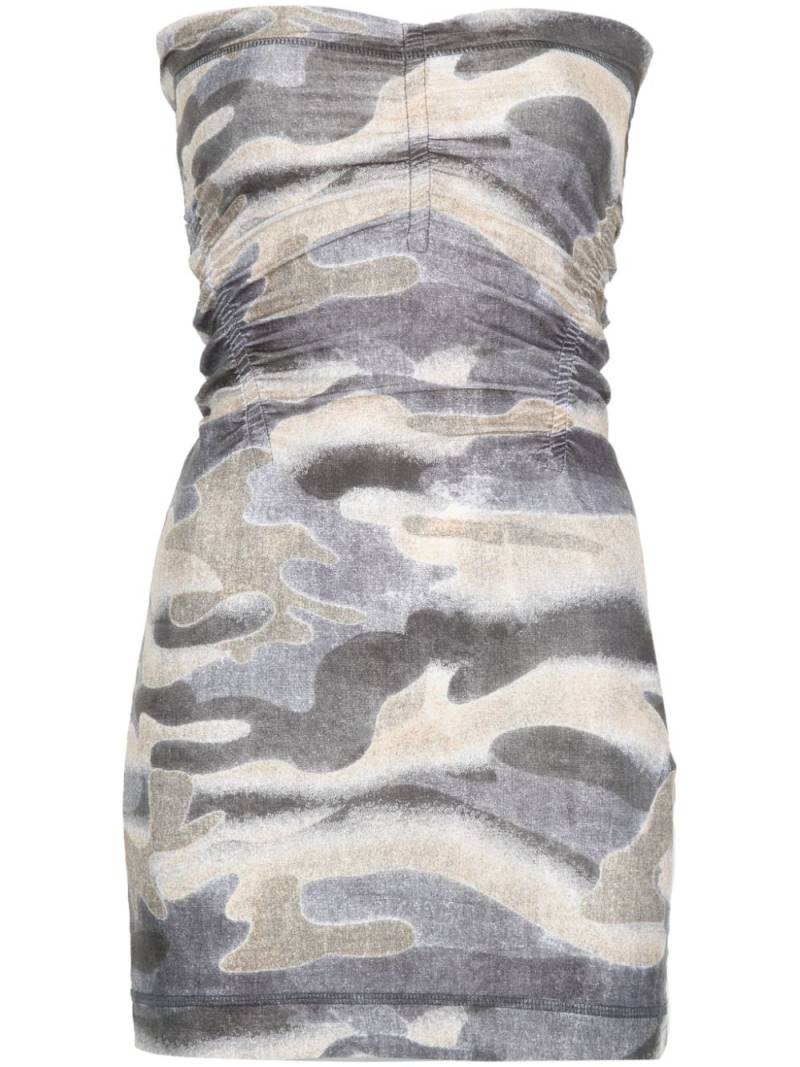 KNWLS Skinn mini dress - Grey von KNWLS