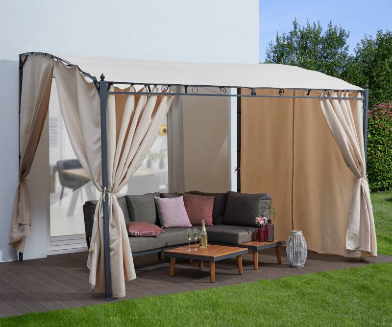 KONIFERA Anbaupavillon »Burano«, (Set), BxT : 300x250 cm oder 400x250 cm von KONIFERA