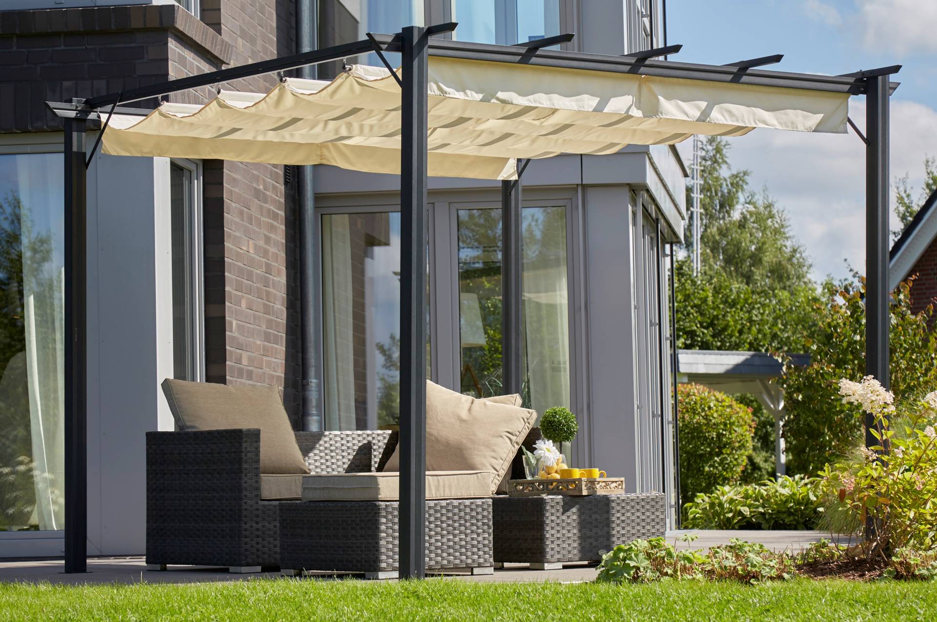 KONIFERA Pavillon »Pergola Tilos«, BxTxH: 400x300x216 cm KONIFERA Pavillon »Pergola Tilos«, BxTxH: 400x300x216 cm von KONIFERA