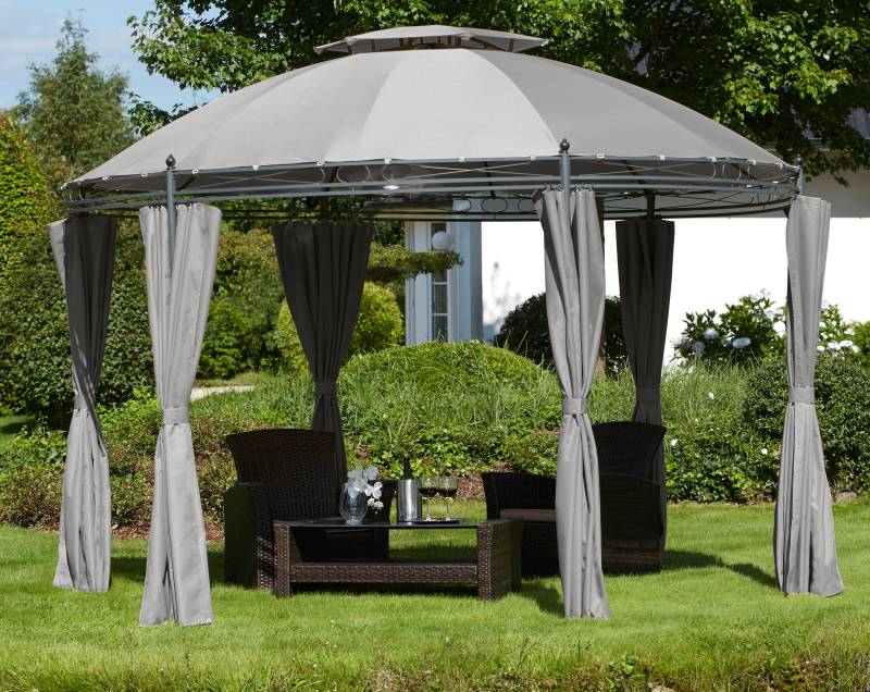 KONIFERA Pavillon »Tino«, (Set), BxT: 350 x 350 cm von KONIFERA