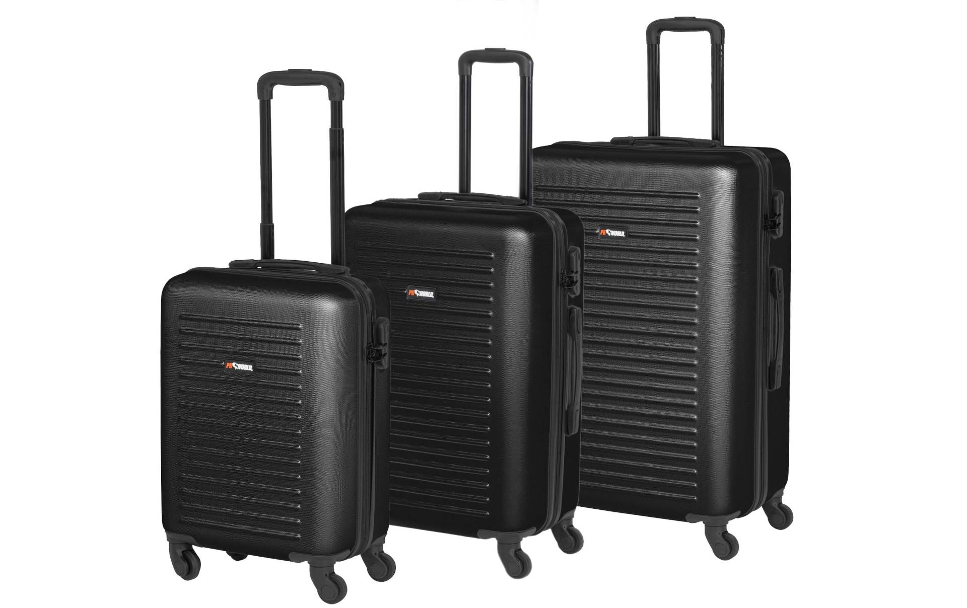 KOOR Koffer »World Superb 3-teilig, Schwarz«, 4 Rollen KOOR Koffer »World Superb 3-teilig, Schwarz«, 4 Rollen von KOOR