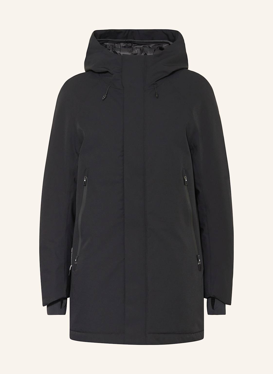 Krakatau Parka schwarz von KRAKATAU