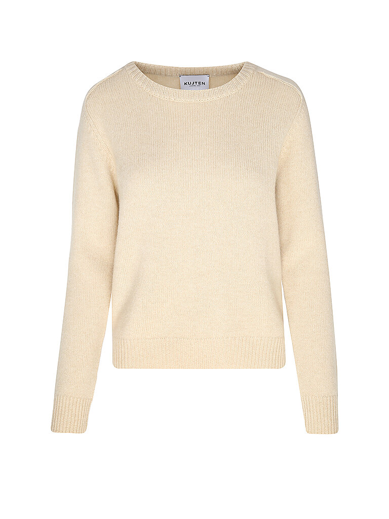 KUJTEN Kaschmirpullover NANAMI creme | L von KUJTEN