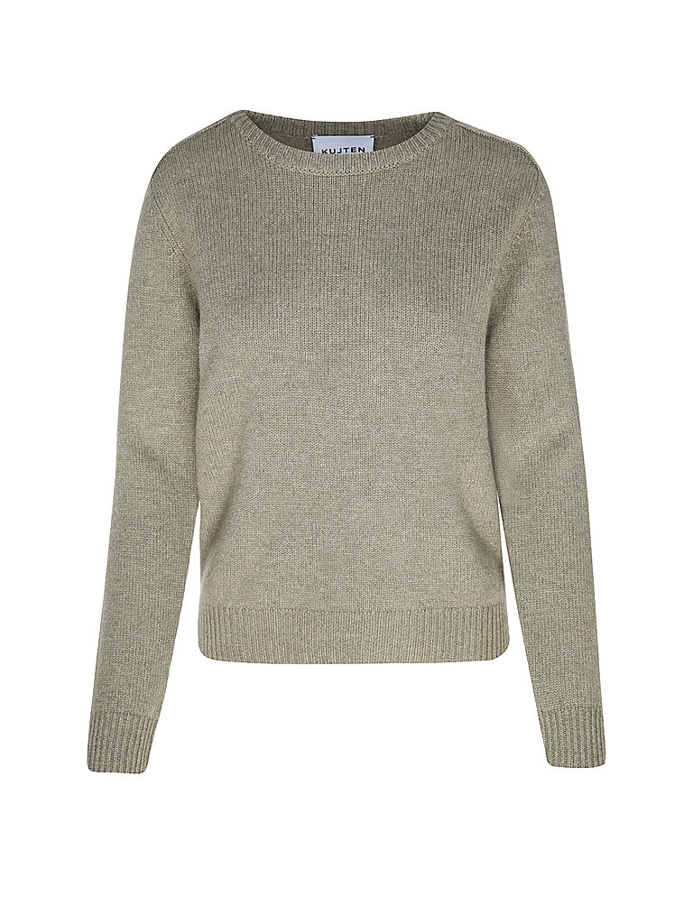 KUJTEN Kaschmirpullover NANAMI olive | L von KUJTEN