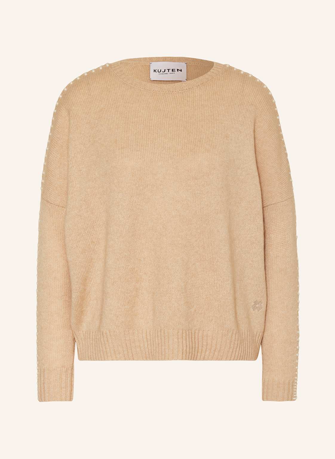 Kujten Cashmere-Pullover Amea beige von KUJTEN